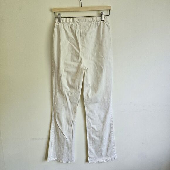 Vintage Hanes Collection Women's Small Cotton Spadex Pull On Pants Made in USA - Picture 3 of 8
